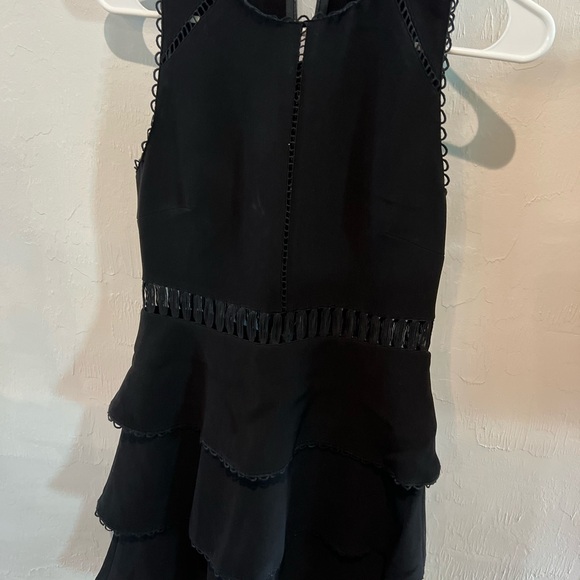Rachel Zoe Black Layered Kids Dress - Picture 1 of 3